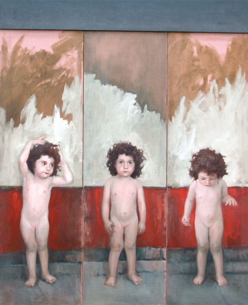 Rosa sobre rojo, 2000
